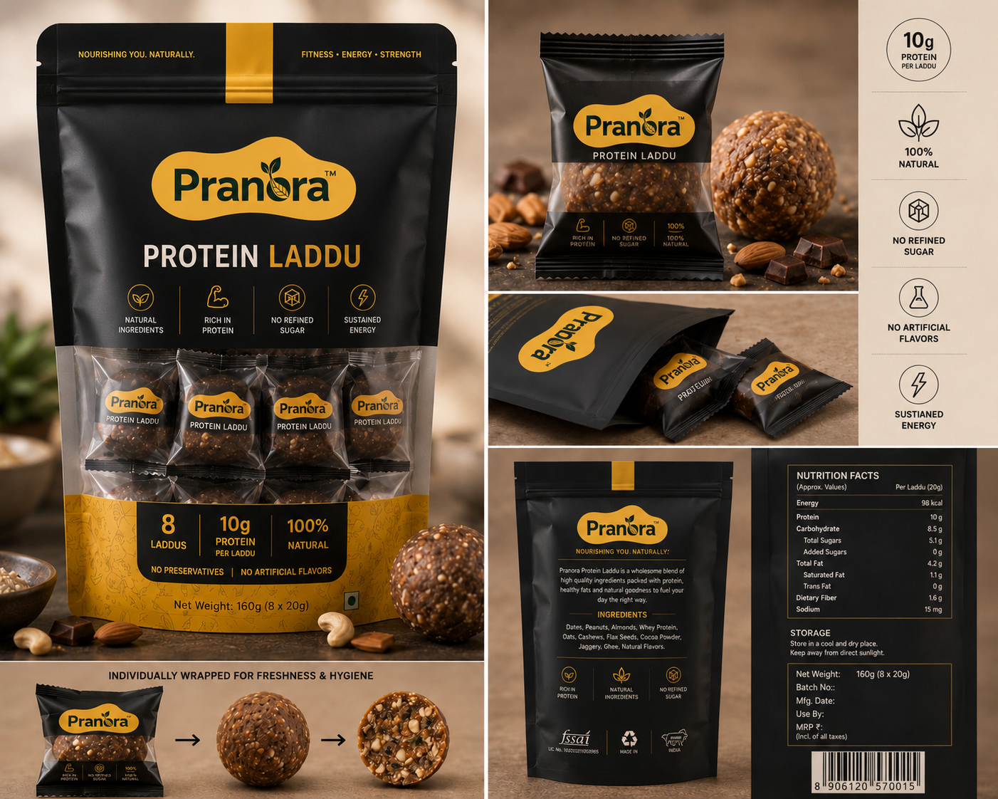 Protein laddu