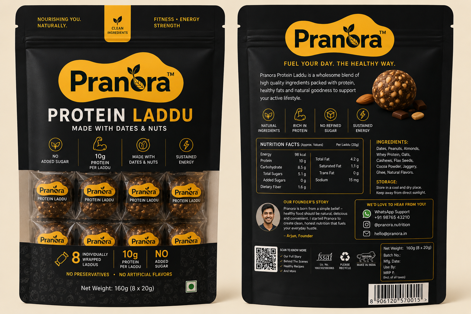 Protein laddu